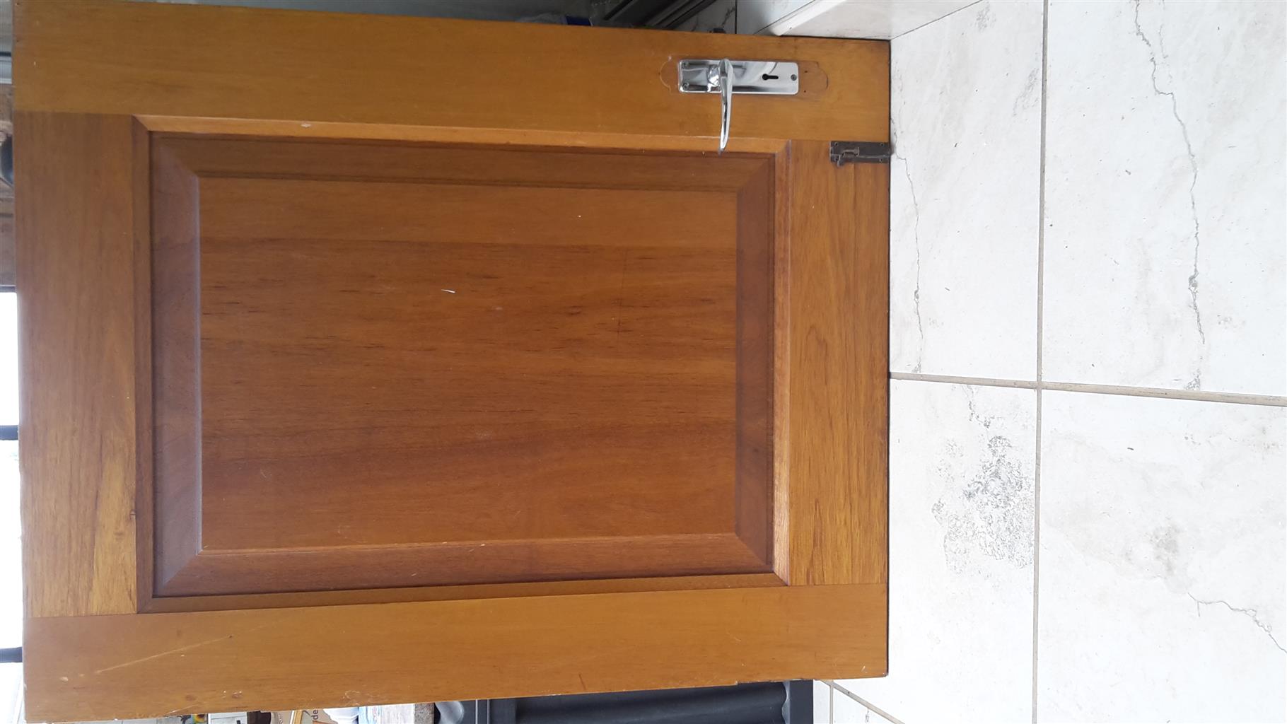 Solid Wood Stable Back Door Junk Mail