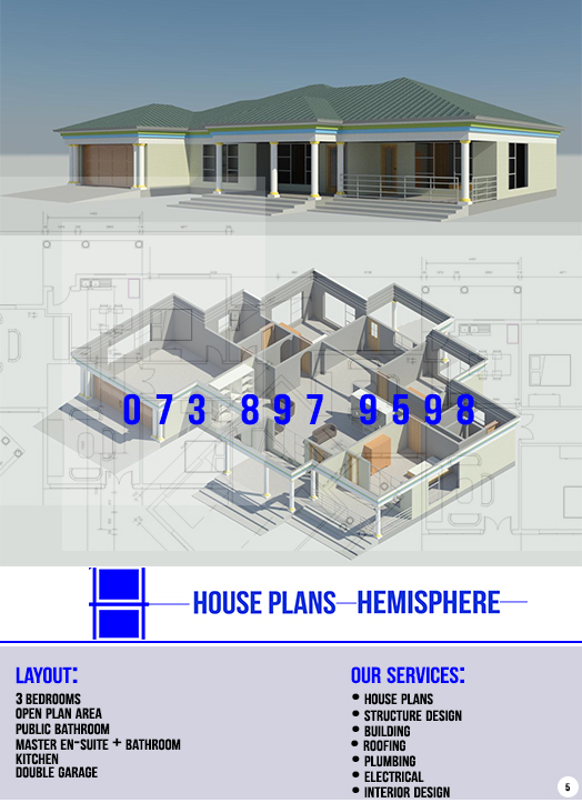 bedroom-house-plans-south-flat-roof-houses-in-limpopo-a-roof-is-something-which-covers-upper