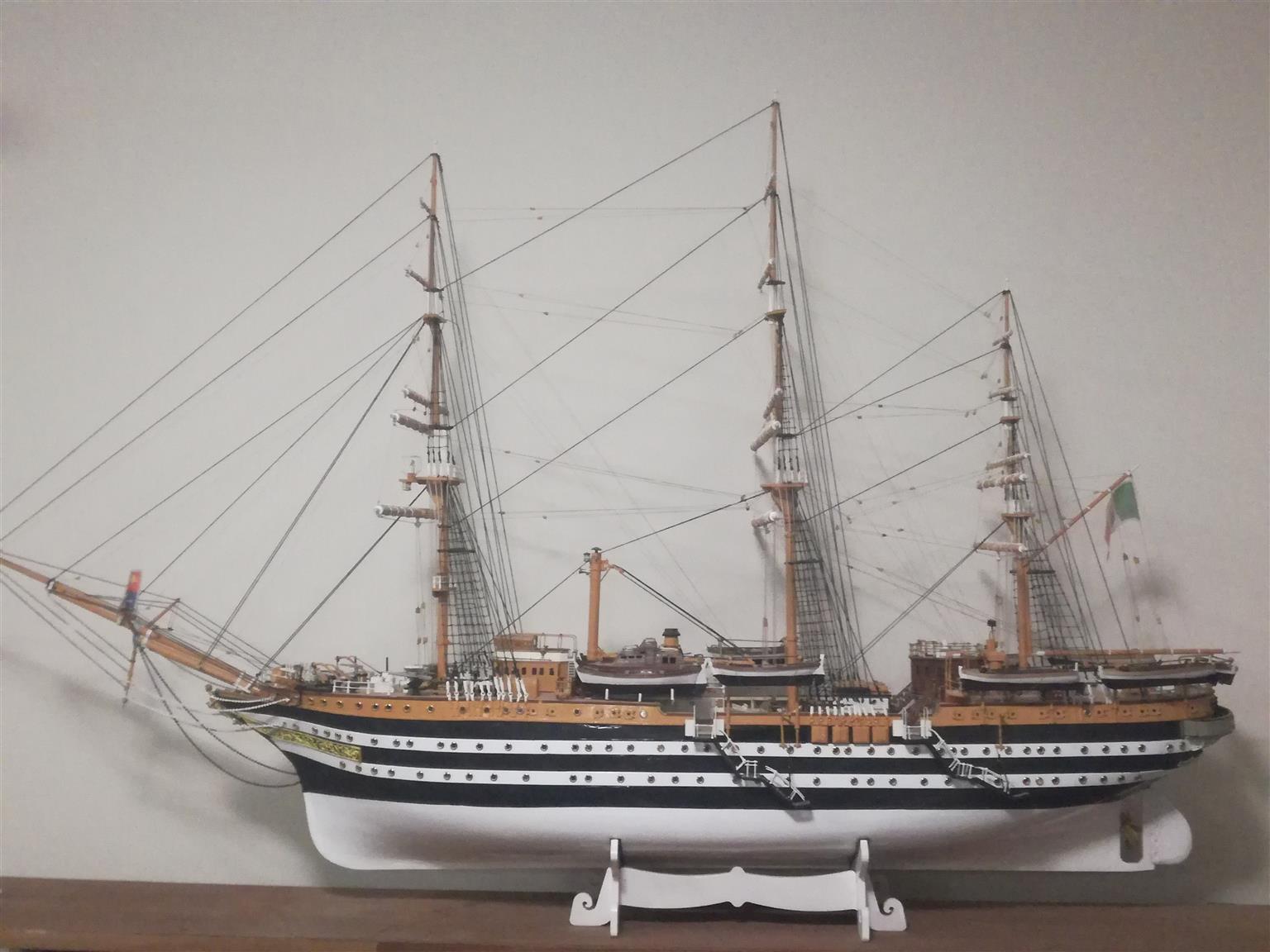 Amerigo Vespucci Model Ship Junk Mail