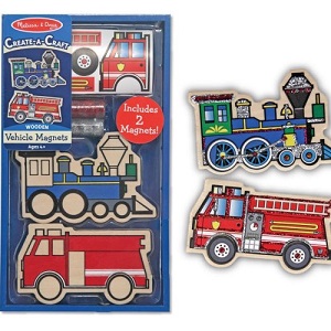 Wooden Vehicle Magnets