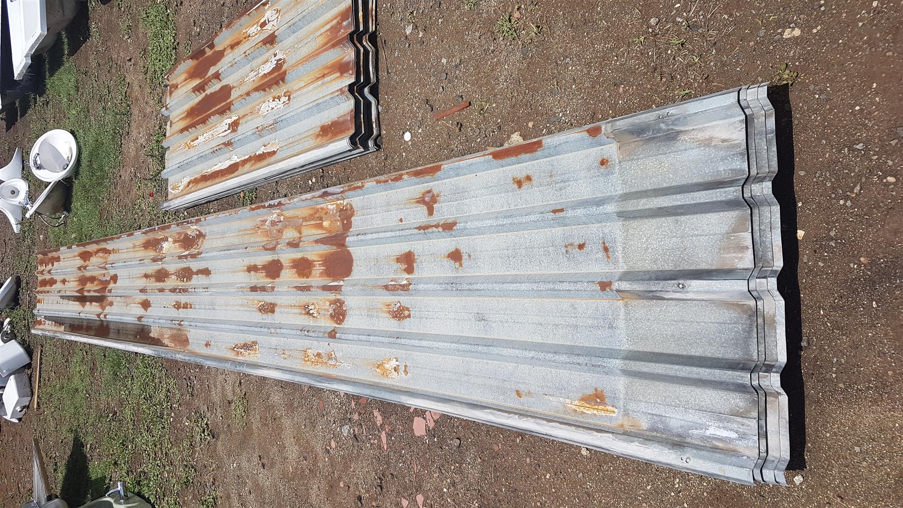 Ibr Wide Span Galvanized Roofing Sheets For Sale Used 2 Nd Hand Junk Mail
