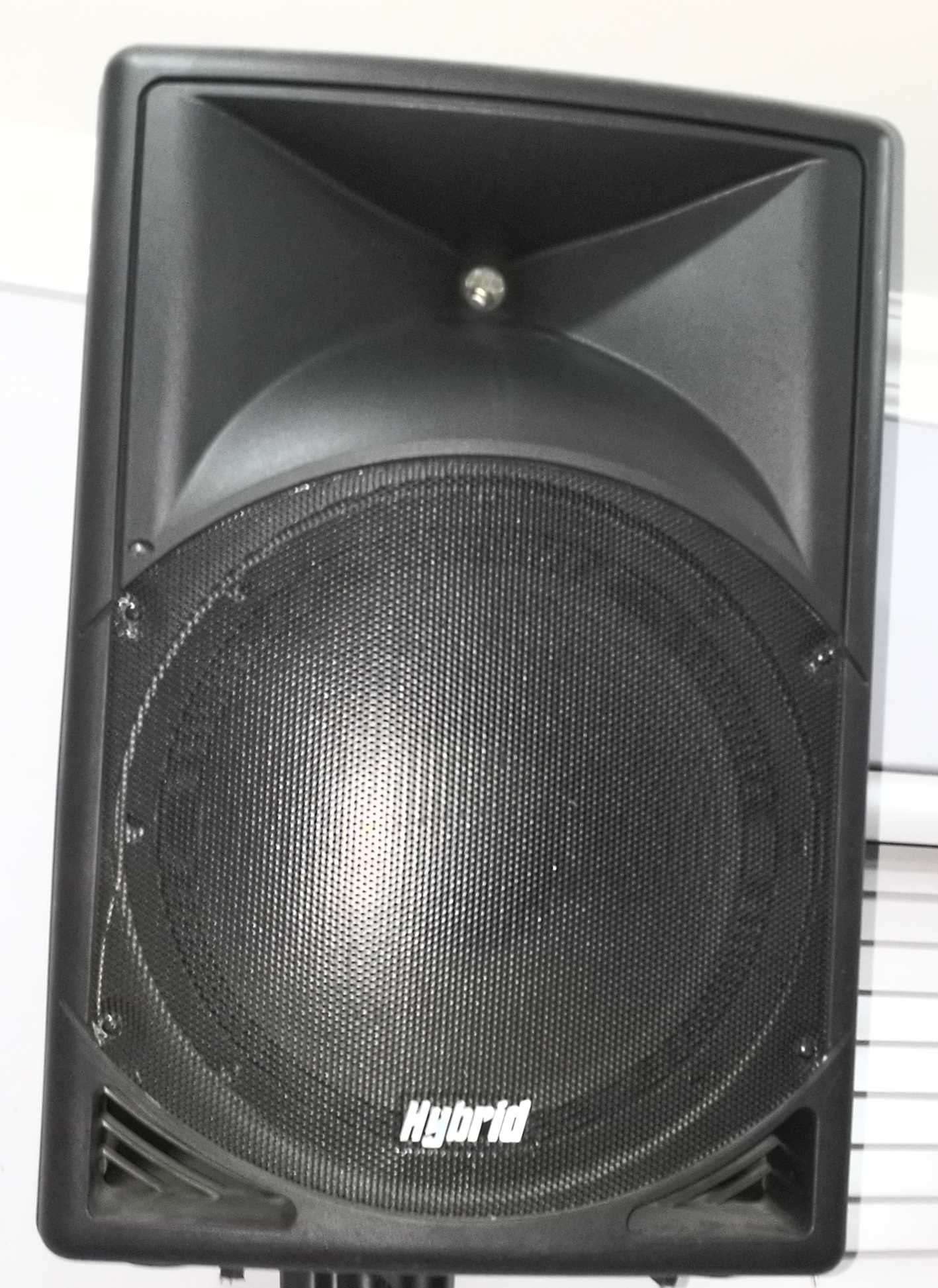 hybrid speakers and amplifiers