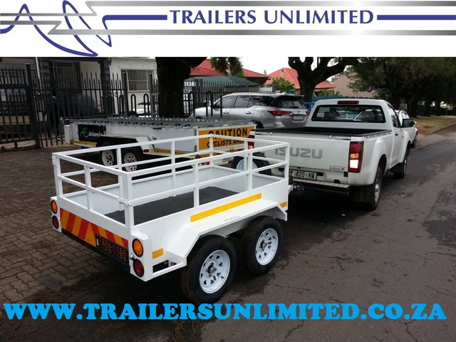 TRAILERS UNLIMITED. DOUBLE AXLE UTILITY TRAILERS.