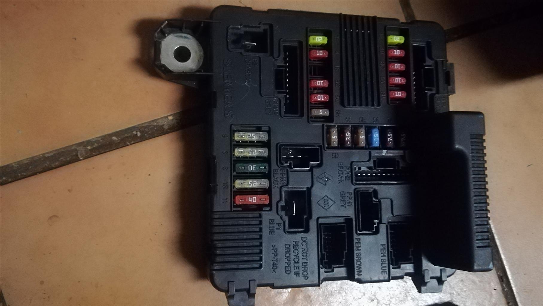 Renault Fuse Box | Wiring Library