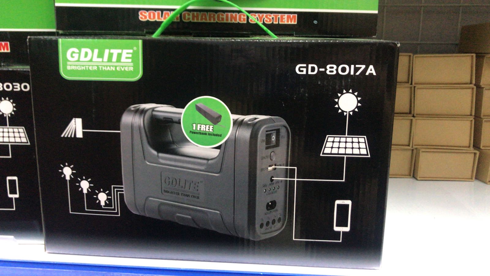 Solar Charging Systems /Rechargeable Digital Light System