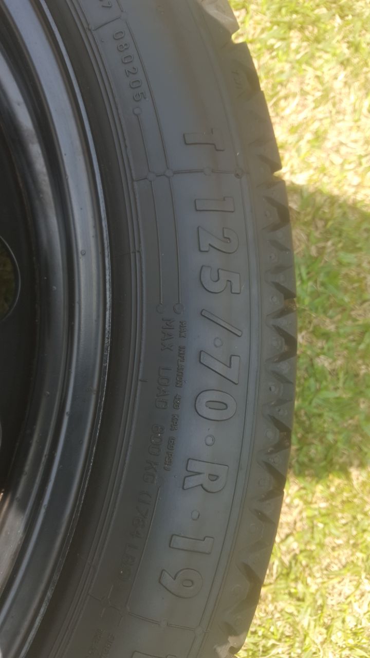 Audi A 2 Space Saver Spare Wheel